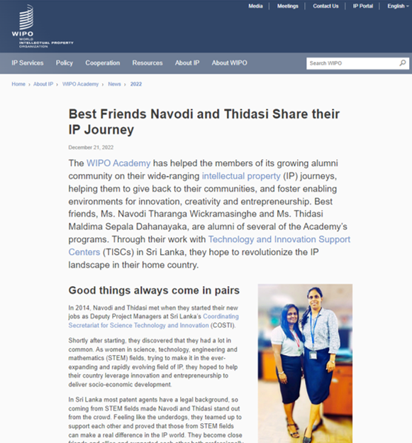 Best Friends Navodi and Thidasi Share their IP Journey