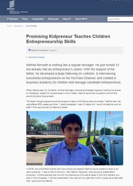 Promising Kidpreneur Teaches Children Entrepreneurship Skills